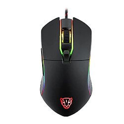 Motospeed V30 Filaire Optique USB Gaming Souris Catamount RGB Rétro-Éclairage 6 Boutons 3500 DPI Ergonomique Gamer PC Souris