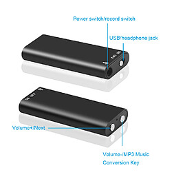 Avis Universal Mini Magnétophone USB - 8 Go