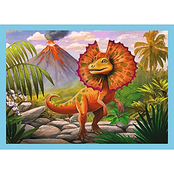 Avis Trefl Puzzle 4in1 Unique dinosaurs