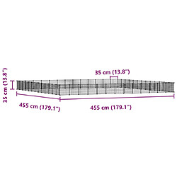 Avis vidaXL Cage animaux de compagnie à 52 panneaux et porte Noir 35x35 cm