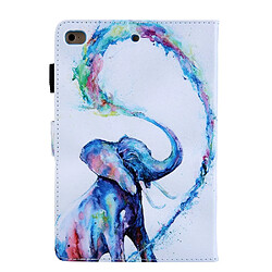 Avis Etui en PU Animal Series porte-cartes éléphant pour votre Apple iPad mini 4/3/2/1