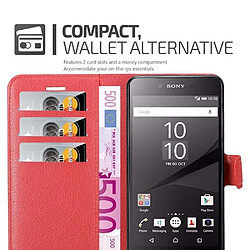 Avis Cadorabo Coque Sony Xperia Z5 PREMIUM Etui en Rouge