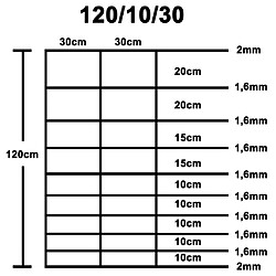 Acheter vidaXL Clôture de jardin Acier galvanisé Argenté 50x1,2 m