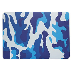 Wewoo Housse Étui bleu pour 2016 Macbook Pro 13.3 pouce A1706 & A1708 Camouflage Motif Ordinateur Eau Stickers PC Cas de Protection