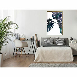 Paris Prix Affiche Murale Encadrée Evergreen Monstera 40 x 60 cm Or