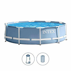 Piscine Ronde Intex 28710 Prisma Metal Frame 366 cm