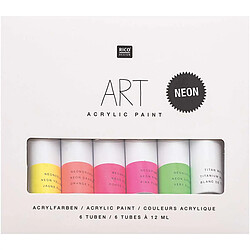 Rico Peinture Art Acrylic Set Fluo