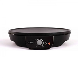 Crepiere Electrique LIVOO DOP196 30cm 1000W - Noir