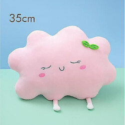 Universal 35 cm nuages roses1pc mignon soleil et nuage oreiller en peluche en peluche caisse douce nuage de soleil