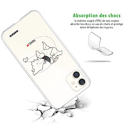 Avis Coque iPhone 11 souple transparente Travel Motif Ecriture Tendance Evetane.