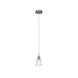 Luminaire Center Suspension Amel Chrome poli