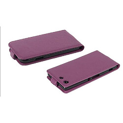 Avis Cadorabo Coque Sony Xperia M5 Etui en Mauve