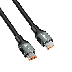 Câble HDMI 2.1 Ultra HD Résolution 8K / 60Hz Longueur 1.5m LinQ Noir