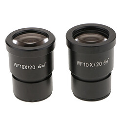 2x Lentille Oculaire Pour Microscope Stéréo 10X Loupe Oculaire Pour Leica Zeiss Nikon