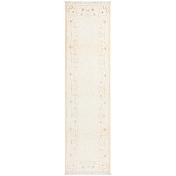 Vidal Tapis de couloir en laine 305x81 beige Darya