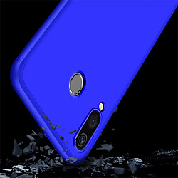 Avis Wewoo Coque Rigide Étui pour PC à couverture intégrale à trois étages Galaxy A20 / A30 bleu