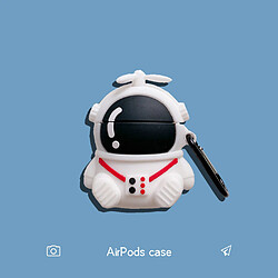 GUPBOO Airpods Coque Housse Étui Protecteur Compatible pour AirPods 3-Astronaute de libellule en bambou en rotation