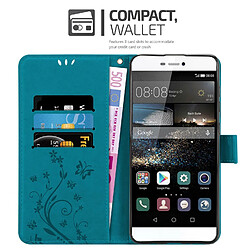 Avis Cadorabo Coque Huawei P8 Etui en Bleu