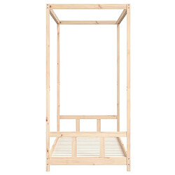 Maison Chic Lit simple Cadre de lit pour enfants,Lit d'Enfant Moderne 90x200 cm bois de pin massif -MN97734 pas cher