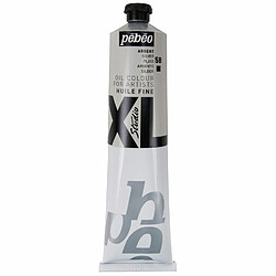 Acheter Pebeo Peinture à l'huile fine XL Studio - Argent - 200 ml