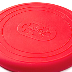 Bigjigs Toys Disque volant en silicone rouge