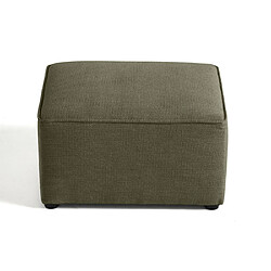 Avis Bestmobilier Canopy - pouf - en tissu texturé