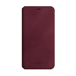 bugatti Etui Parigi Ultrasuede Rouge pour iPhone X