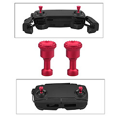 Acheter 2x Joystick En Alliage D'aluminium Pour DJI Mavic 2 / Air Remote Control Rouge