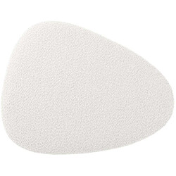 Acheter LEITMOTIV Pouf en tissu bouclette Ada Organic Large blanc.