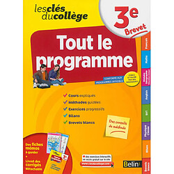 Tout le programme, 3e, brevet