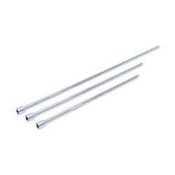 Jeu de rallonges BGS TECHNIC pour douilles - 10mm (3/8 ) - 37/45/60cm - 3 pcs - 6855