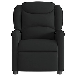 Acheter vidaXL Fauteuil inclinable électrique Noir Tissu