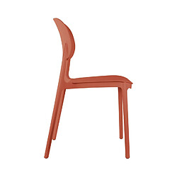 Acheter LEITMOTIV Chaise design Cheer - Terracotta