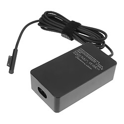 Universal 1PC 44W pour Microsoft Surface Pro 4 5 / Book / RT / GO Laptop Charger Adaptateur AC avec plug (noir) pas cher