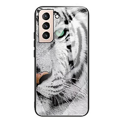 Coque en TPU antichoc, flexible tête de tigre pour votre Samsung Galaxy S21 FE