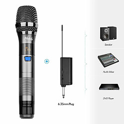 Justgreenbox Système de microphone sans fil UHF 1 TX et 1 RX, 1 PC pas cher