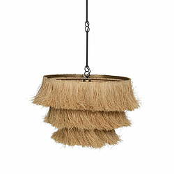 BigBuy Home Suspension Beige Naturel Métal 48,5 x 48,5 x 42 cm