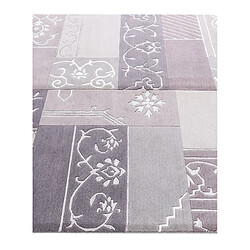 Vidal Tapis de laine 206x137 Violet Darya pas cher