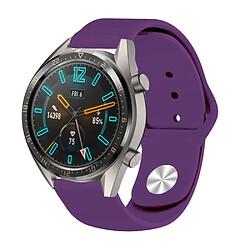 Bracelet en silicone violet pour votre Huawei Watch GT/Watch Magic