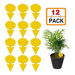 12x Attrape-insectes Anti-mouches Collant Fort Colle Insecte Piège à Moustiques Style Tueur 2