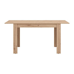 Vente-Unique Table à manger extensible 4 à 6 personnes - Naturel clair - VENOLA