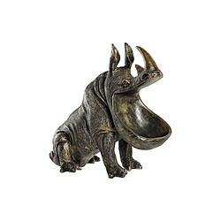 Figurine Décorative DKD Home Decor Cuivre Résine Rhinocéros (31,5 x 17,5 x 30,5 cm)