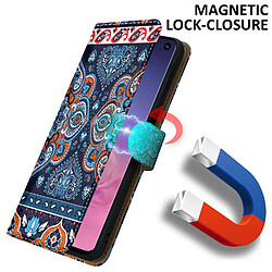 Acheter Cadorabo Etui Samsung Galaxy S10 4G Coque en Bleu