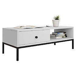 Bestmobilier Filipo - table basse - 90 cm