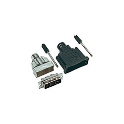 DVI Fiche mâle droite BKL Electronic 0908002 Nombre de pôles: 29 argent 1 pc(s)