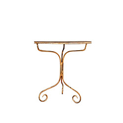 Acheter Biscottini Table Ronde En Finition CrÈme Antique En