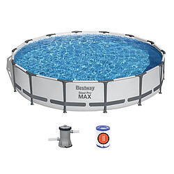 Avis Piscine tubulaire Steel Pro Max ronde 4,27 x 0,84 m - Bestway