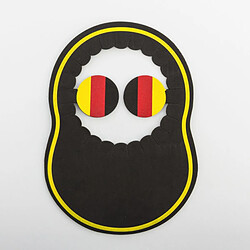 Totalcadeau Visière à deux drapeaux allemands - casquette Supporter pas cher