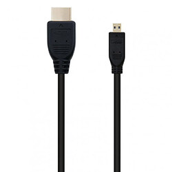 Câble Micro HDMI NANOCABLE 10.15.3502 1,8 m Noir