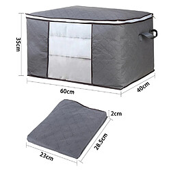 Universal 1 grand sac de rangement de vêtements pliable coffret de rangement de vêtements de la maison Armoire de rangement de la suite antipoussière